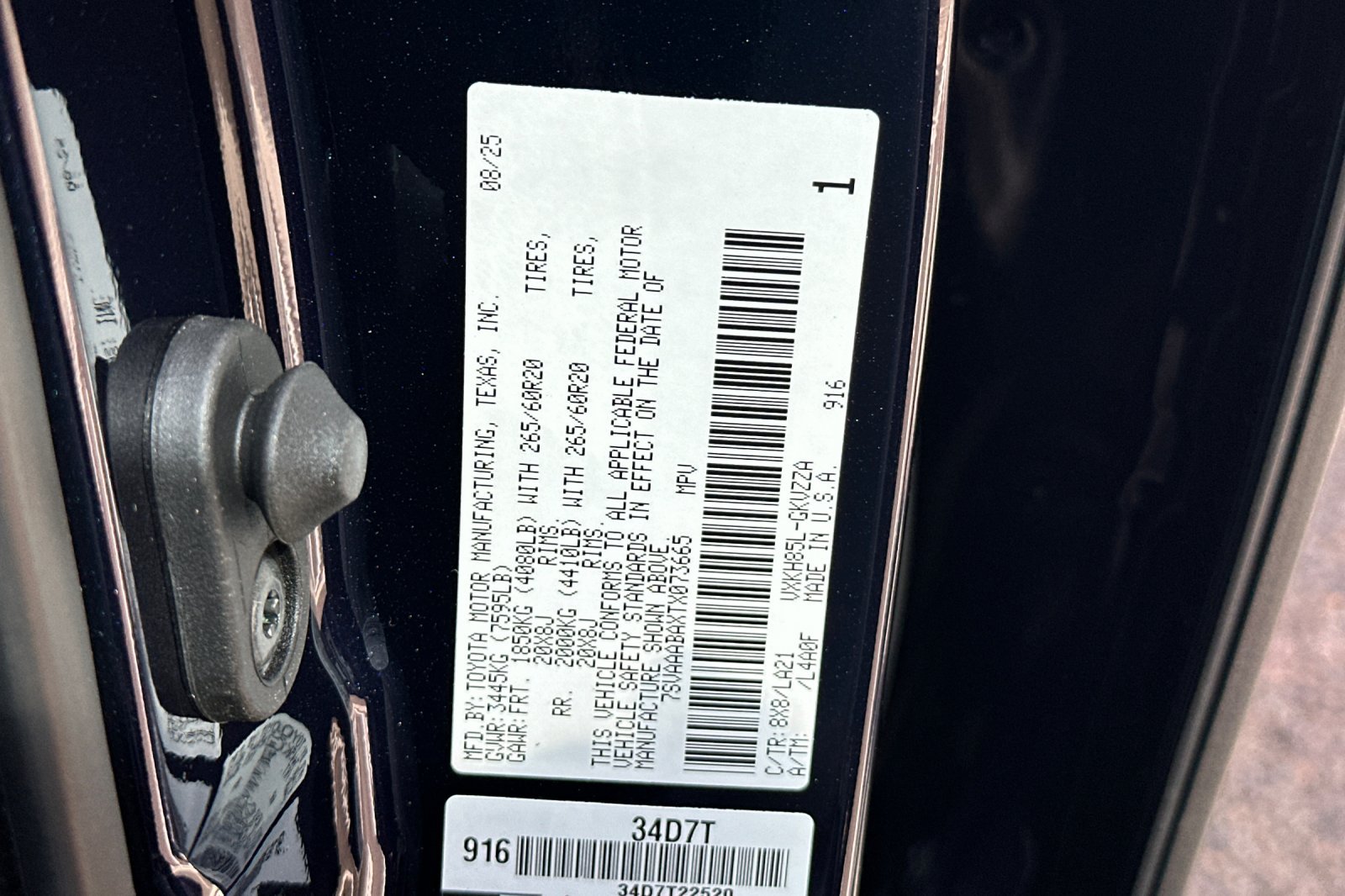 New 2026 Toyota Sequoia Platinum AWD/4WD image 24
