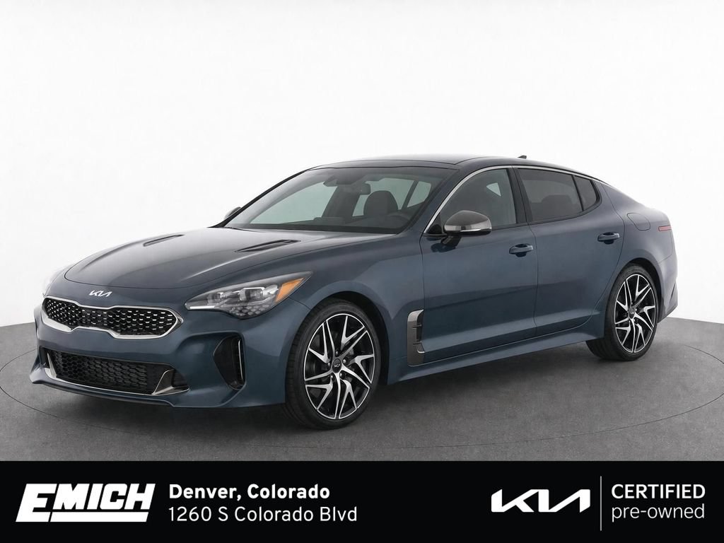 Certified 2022 Kia Stinger GT-Line w/ Sun & Sound Package AWD/4WD image 1