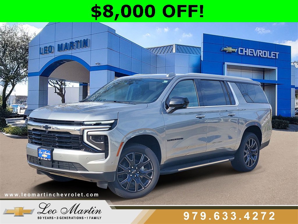 New 2025 Chevrolet Suburban LS w/ LPO, Dark Essentials Package 360° Tour