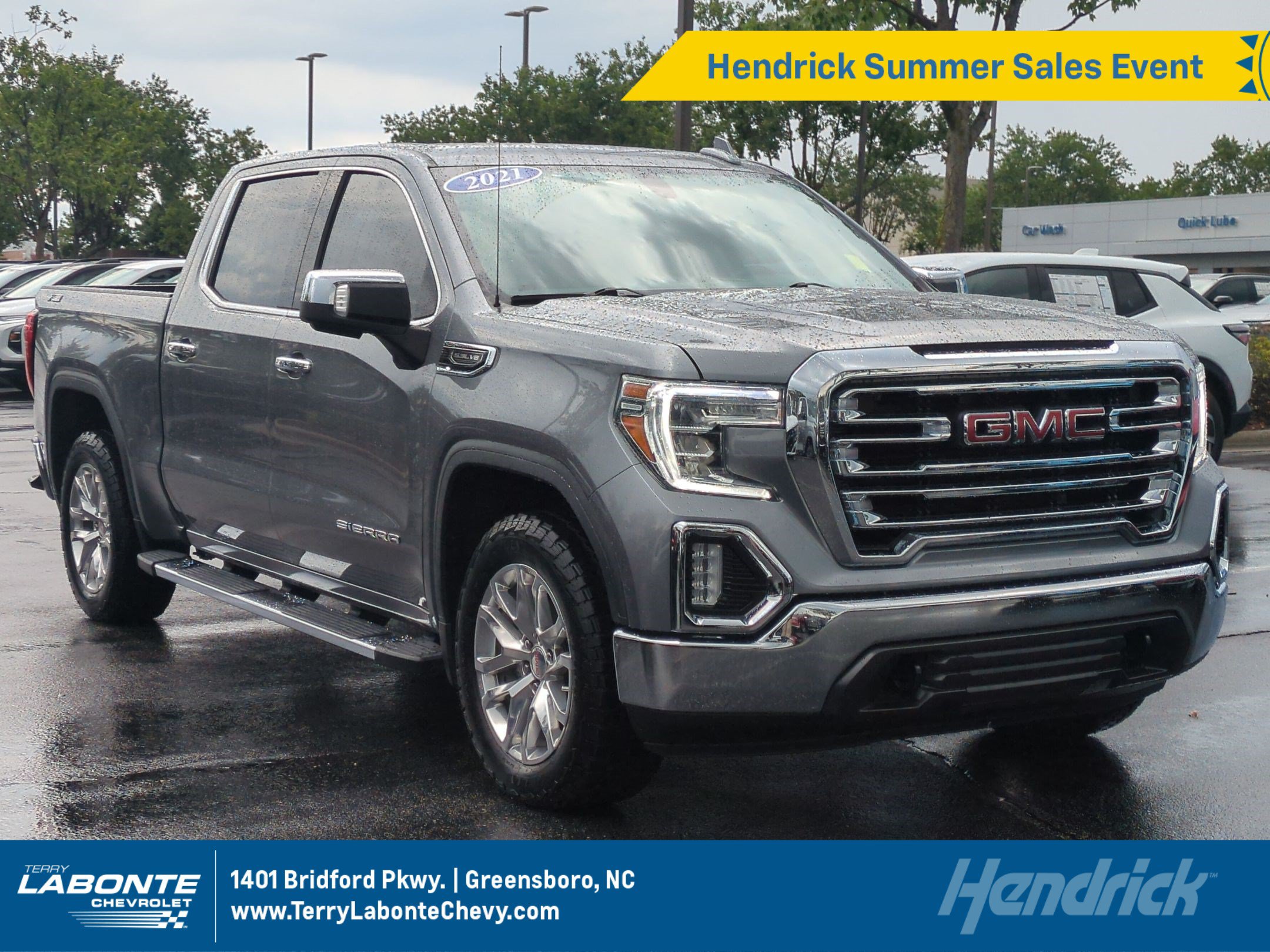 Used 2021 GMC Sierra 1500 SLT w/ SLT Premium Package AWD/4WD image 1