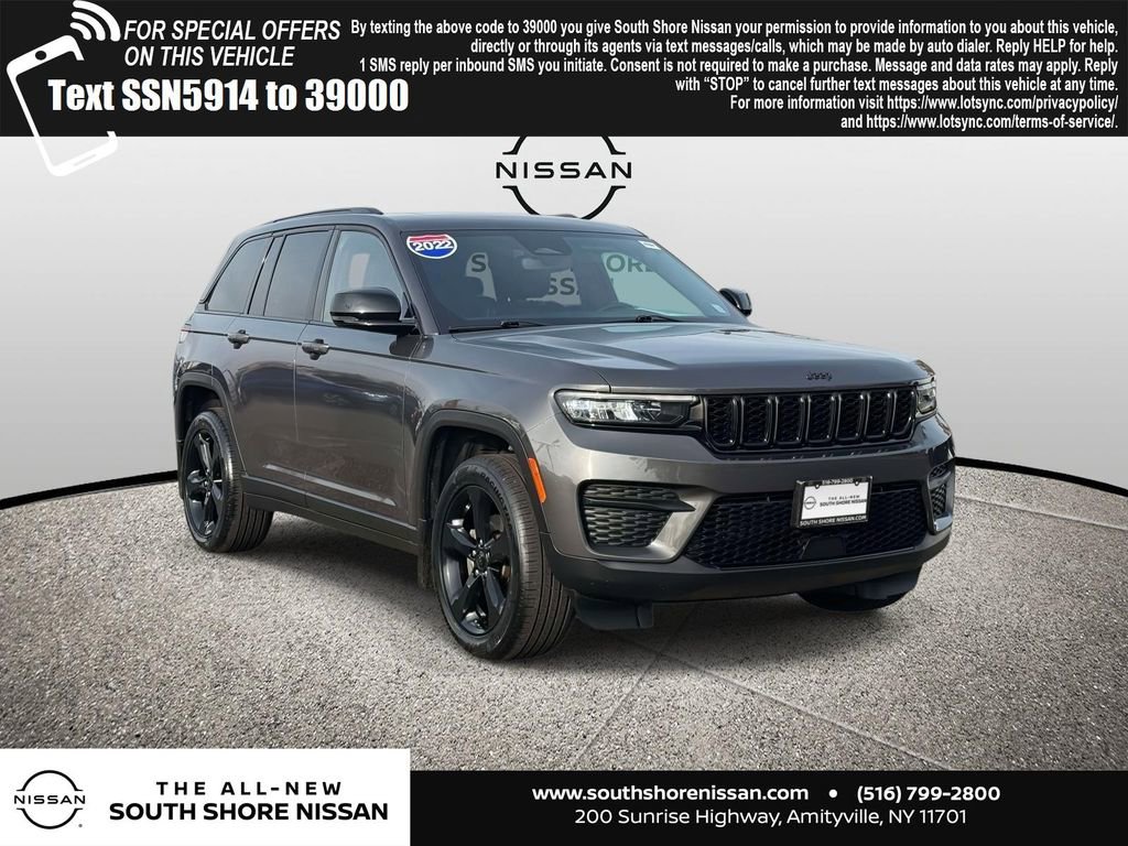Used 2022 Jeep Grand Cherokee Altitude