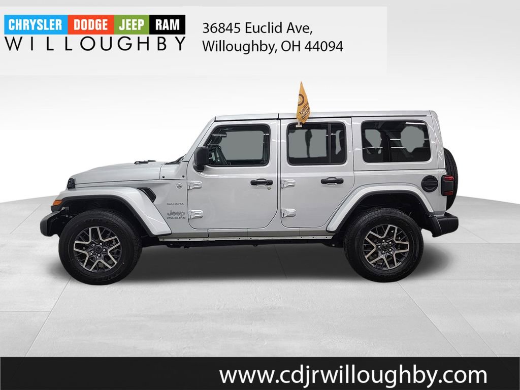 Certified 2024 Jeep Wrangler Unlimited Sahara w/ Technology Group AWD/4WD image 5