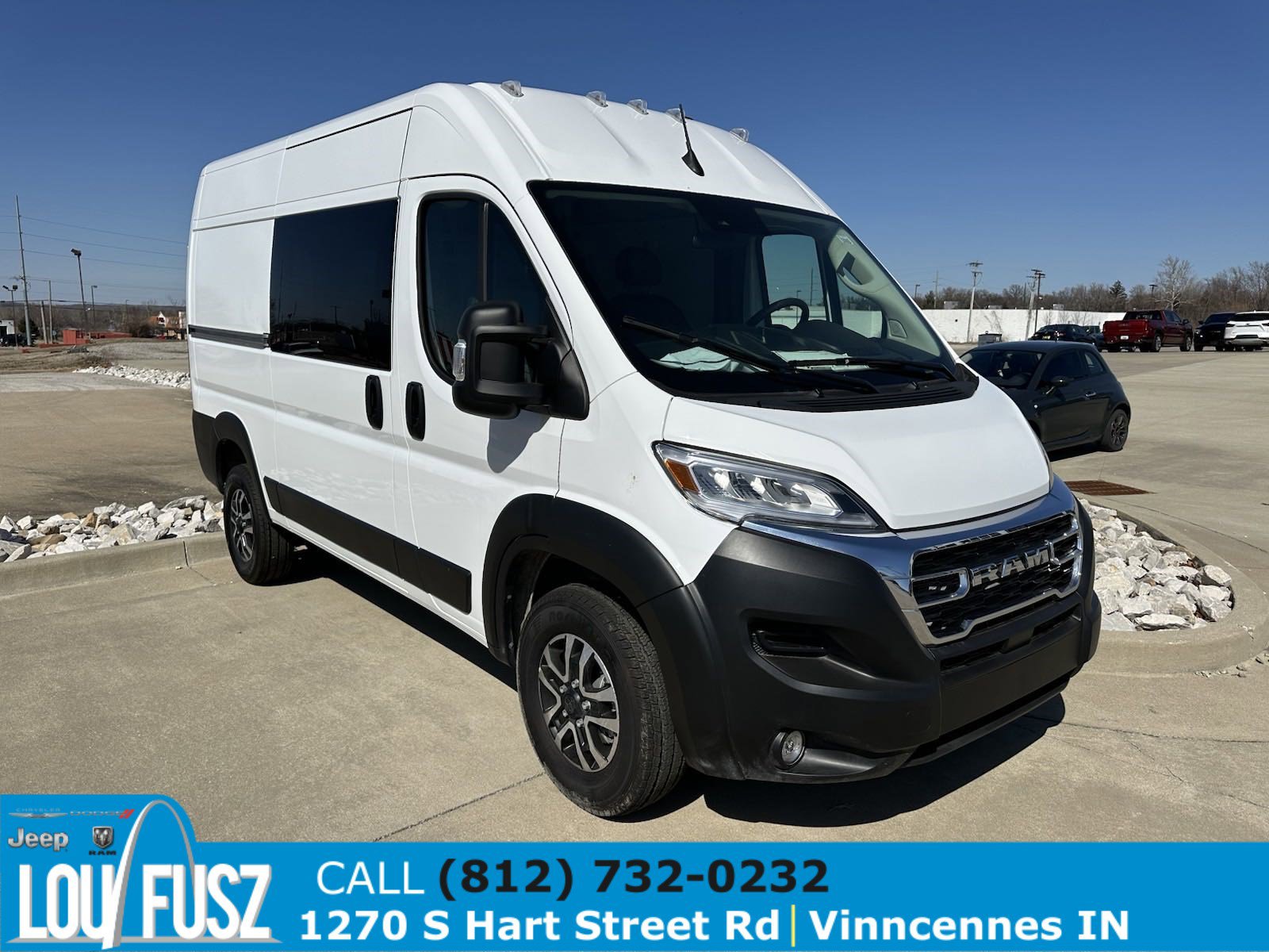 New 2025 RAM ProMaster 1500 w/ Quick Order Package 22G SLT