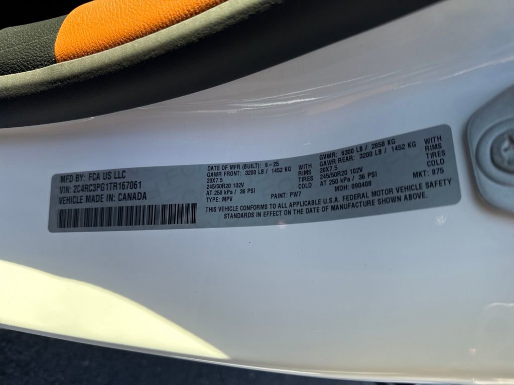 New 2026 Chrysler Pacifica Pinnacle AWD/4WD image 27