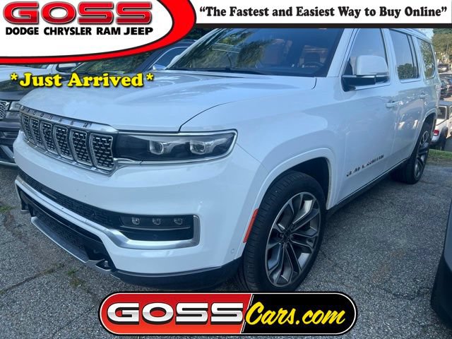 Certified 2022 Jeep Grand Wagoneer Series III w/ Rear Seat Video Group 1 AWD/4WD image 1