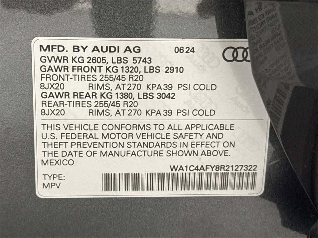 Used 2024 Audi SQ5 Prestige image 36