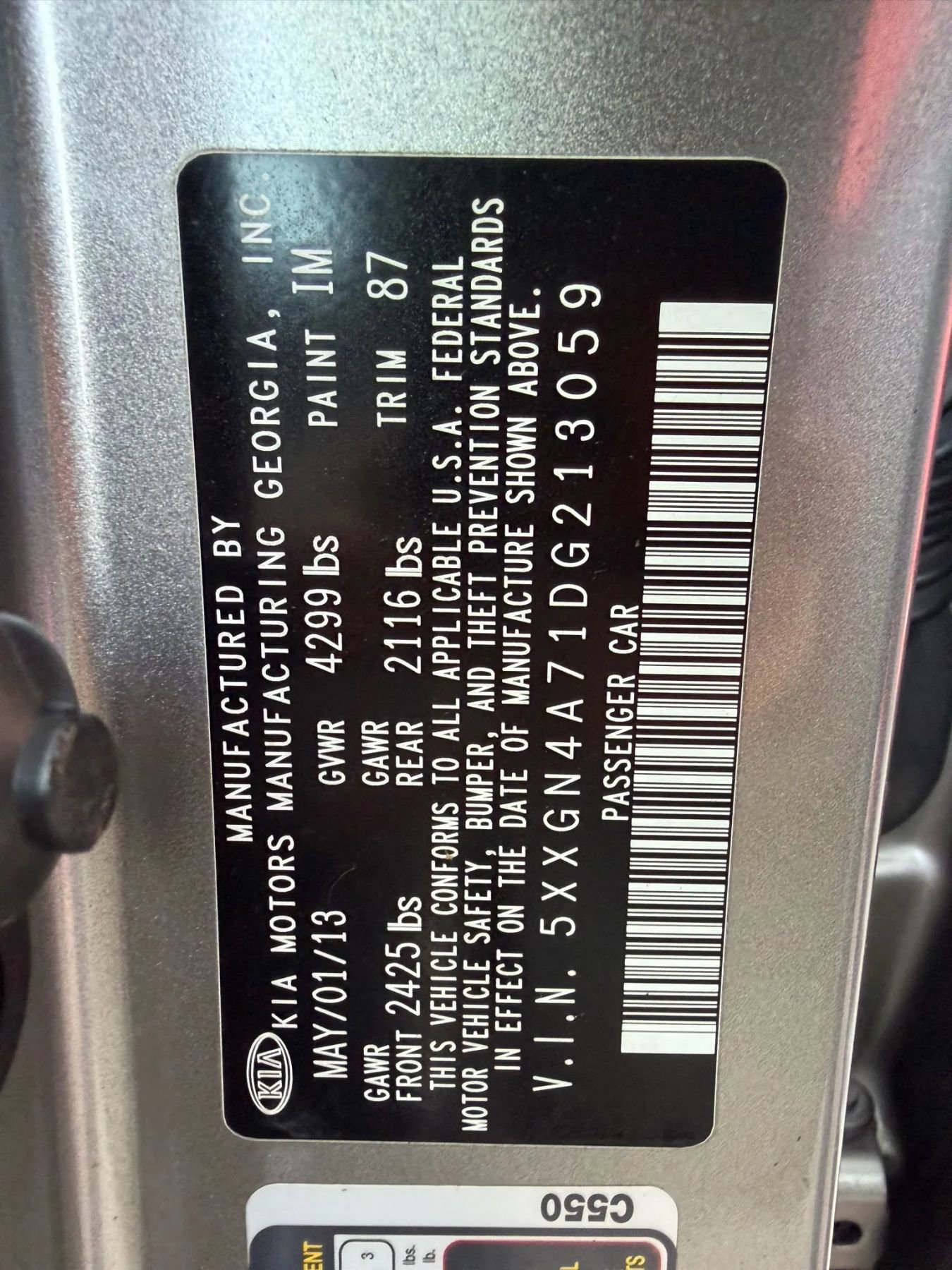 Used 2013 Kia Optima EX w/ Premium Pkg image 22