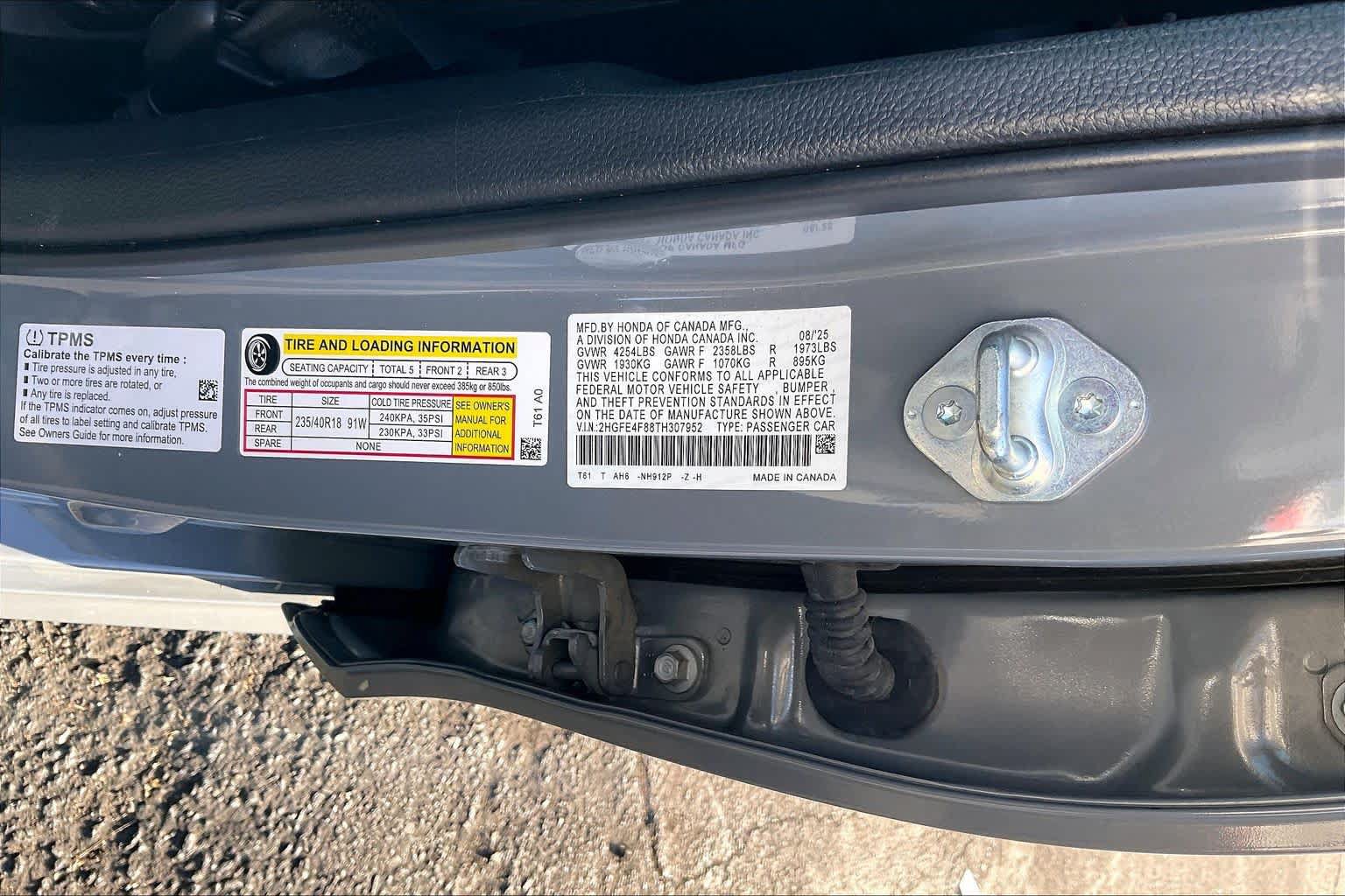 Used 2026 Honda Civic Sport image 34