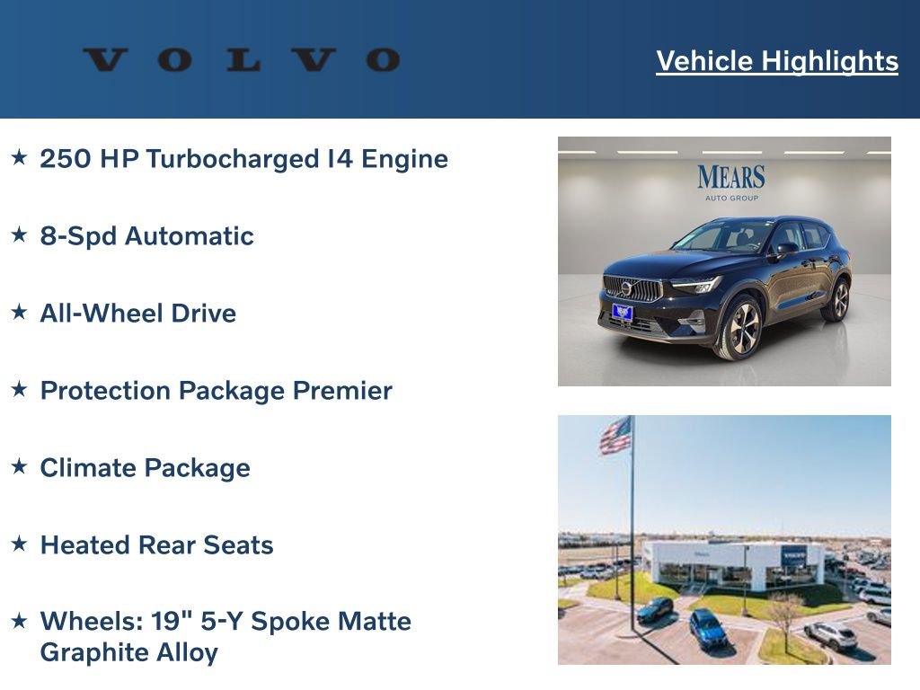 Certified 2023 Volvo XC40 B5 Plus w/ Protection Package Premier image 3