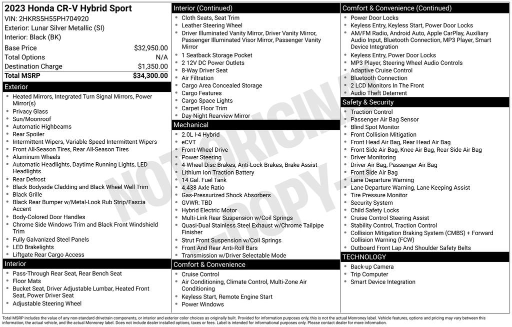 Used 2023 Honda CR-V Sport image 6