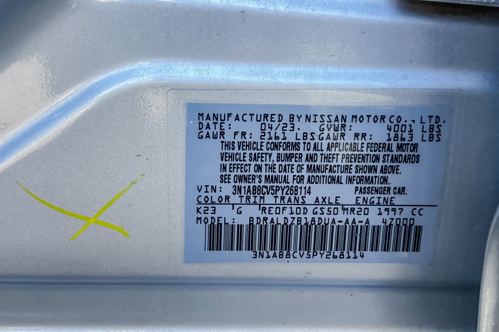 Used 2023 Nissan Sentra SV image 40