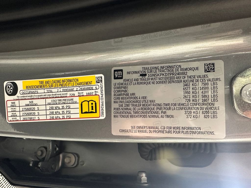 Used 2023 Chevrolet Tahoe Z71 w/ Max Trailering Package AWD/4WD image 34