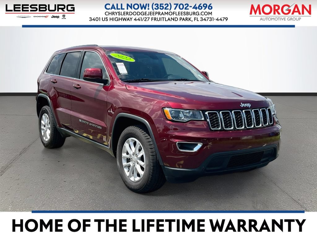Certified 2022 Jeep Grand Cherokee Laredo X