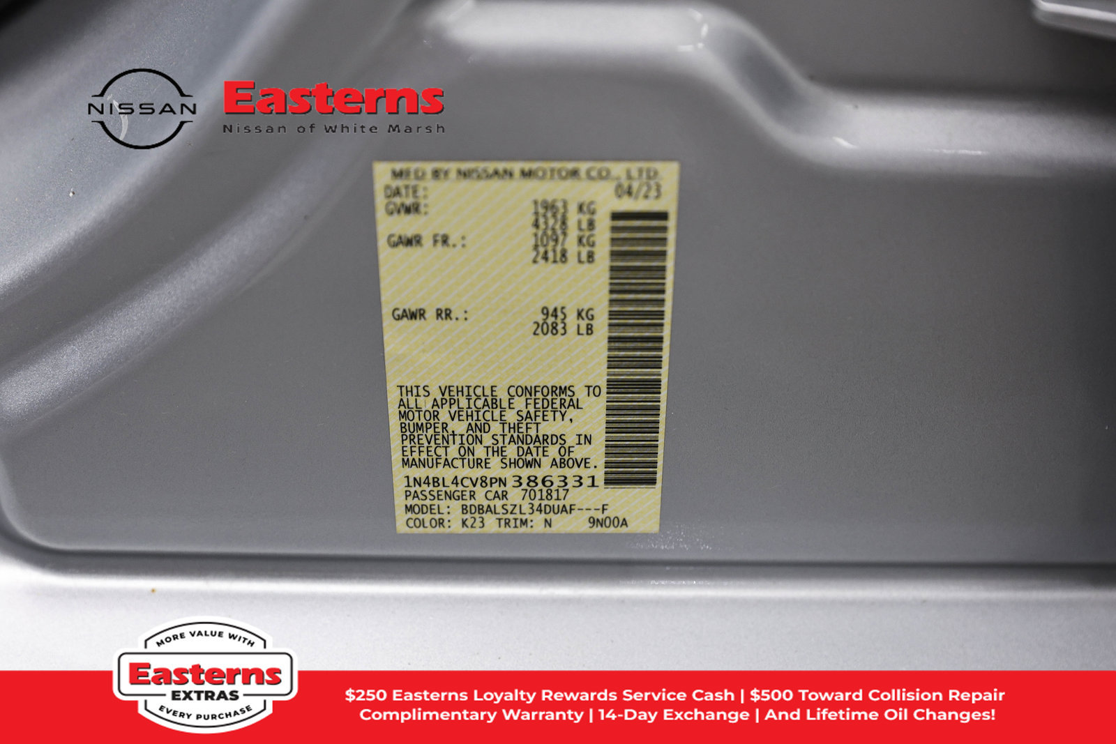 Used 2023 Nissan Altima 2.5 SR w/ SR Premium Package FWD image 34