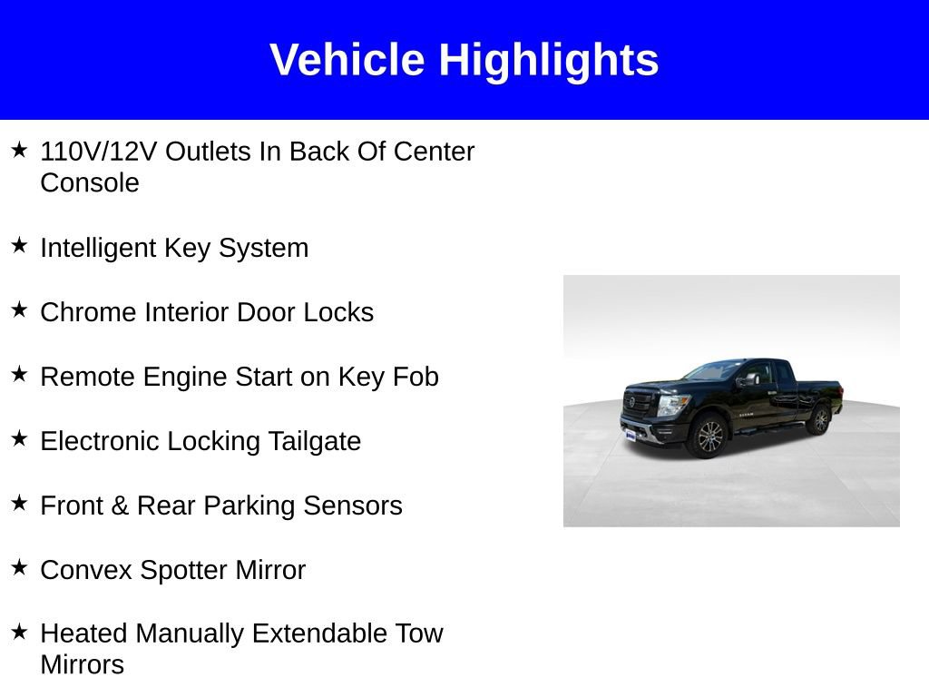 Used 2021 Nissan Titan SV w/ SV Convenience Package AWD/4WD image 3