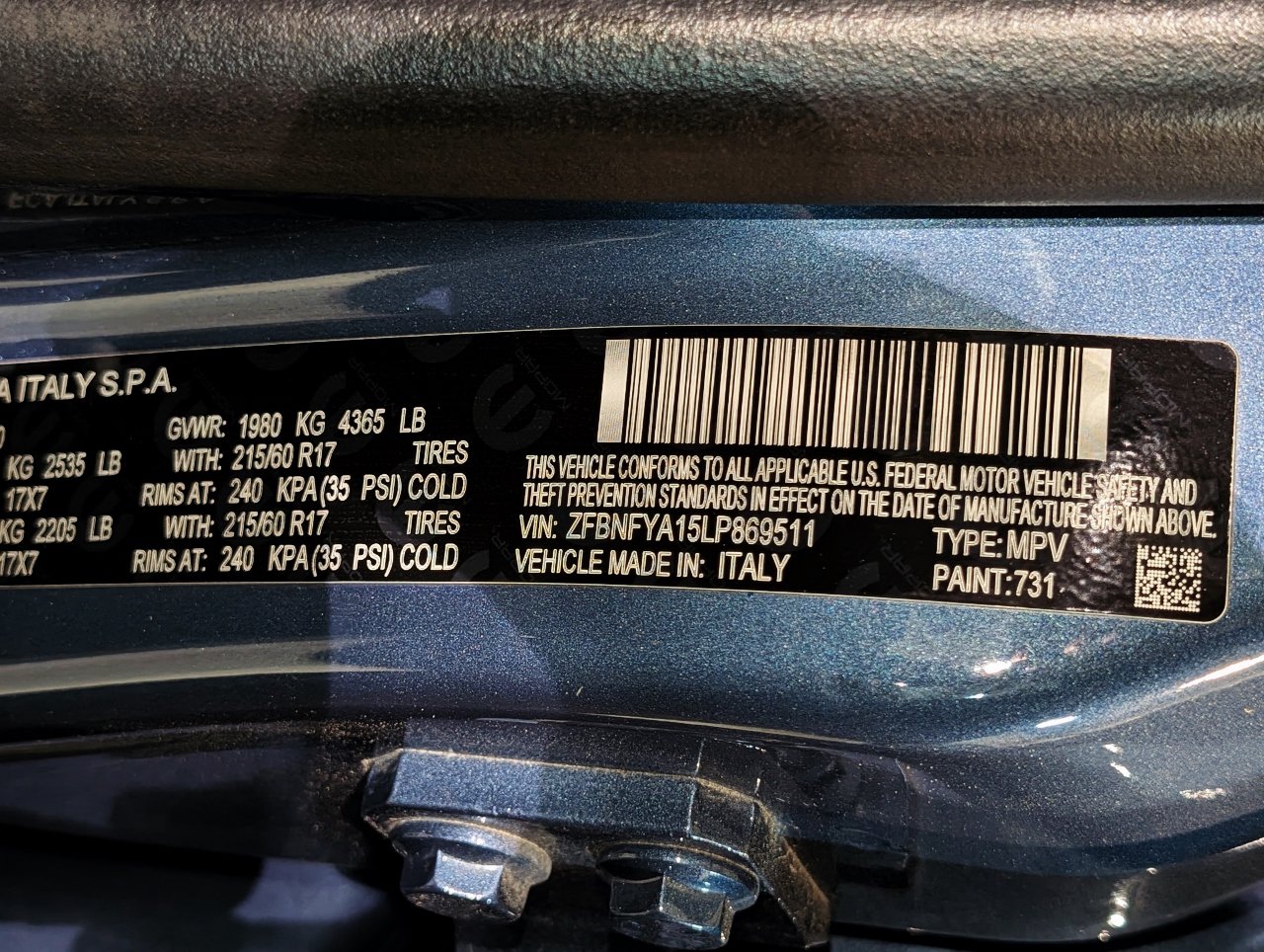 Used 2020 FIAT 500X Pop AWD/4WD image 56