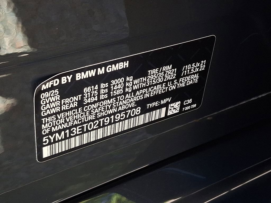New 2026 BMW X5 M Competition w/ Executive Package image 10