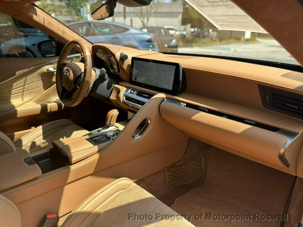 Used 2024 Lexus LC 500 Coupe w/ Dynamic Handling Package RWD image 16