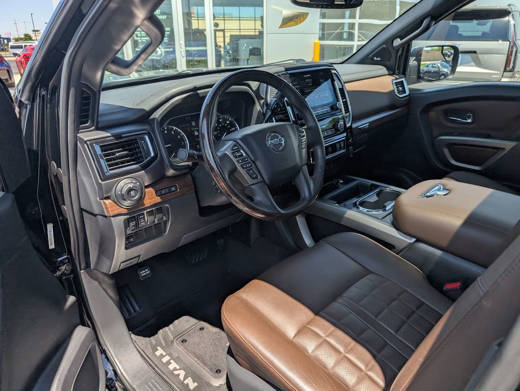 Used 2021 Nissan Titan Platinum Reserve w/ Moonroof Package AWD/4WD image 13