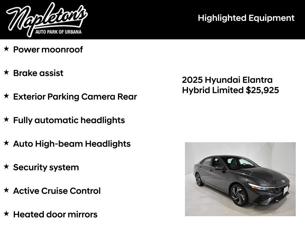 Used 2025 Hyundai Elantra Limited FWD image 17