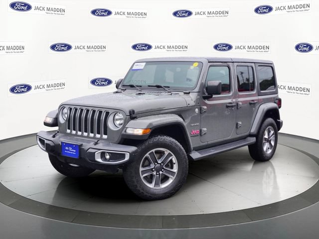 Used 2021 Jeep Wrangler Unlimited Sahara AWD/4WD video 1