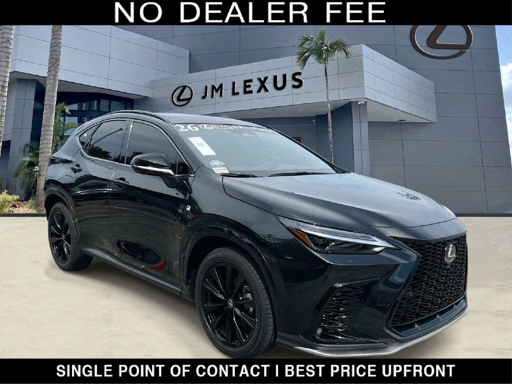 Certified 2026 Lexus NX 450h+ F Sport w/ Accessory Package (2T)