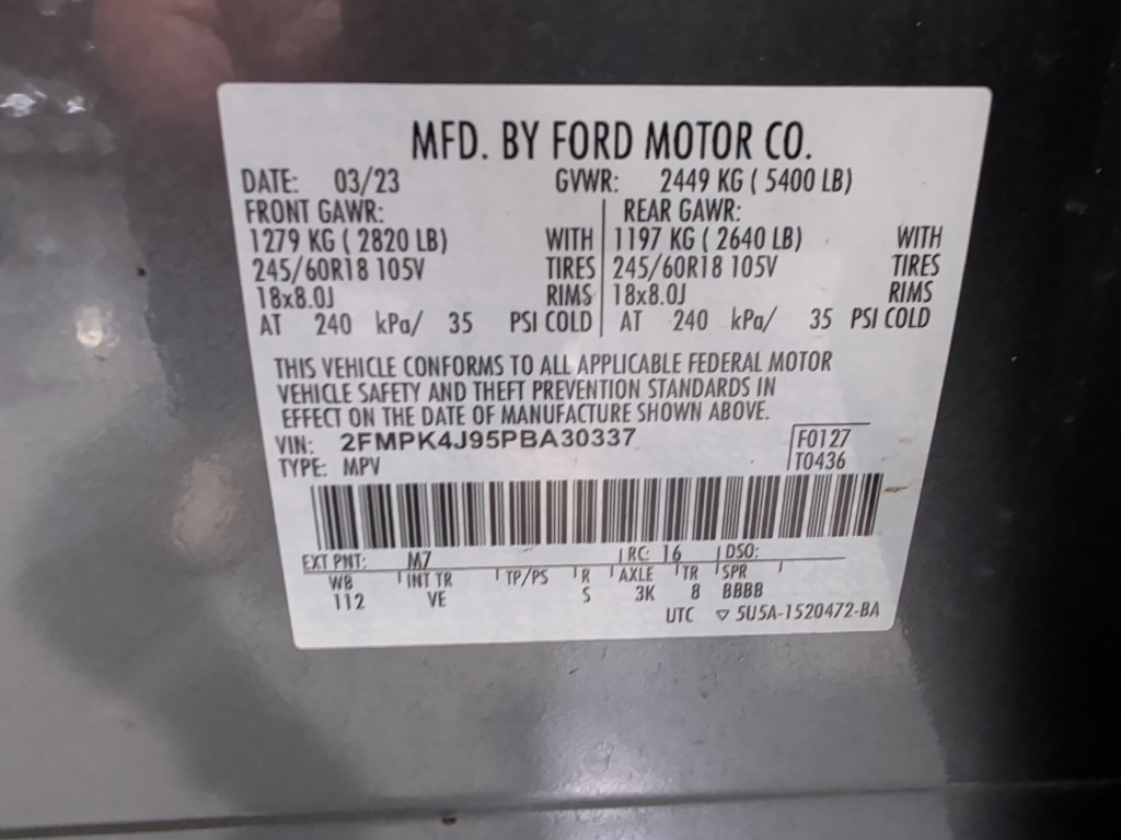 Used 2023 Ford Edge SEL AWD/4WD image 4
