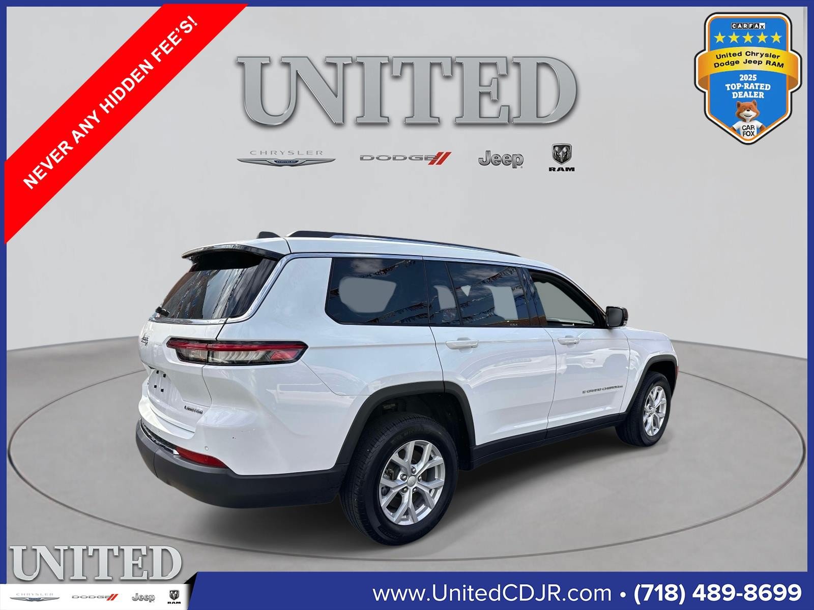 Used 2023 Jeep Grand Cherokee L Limited AWD/4WD image 3