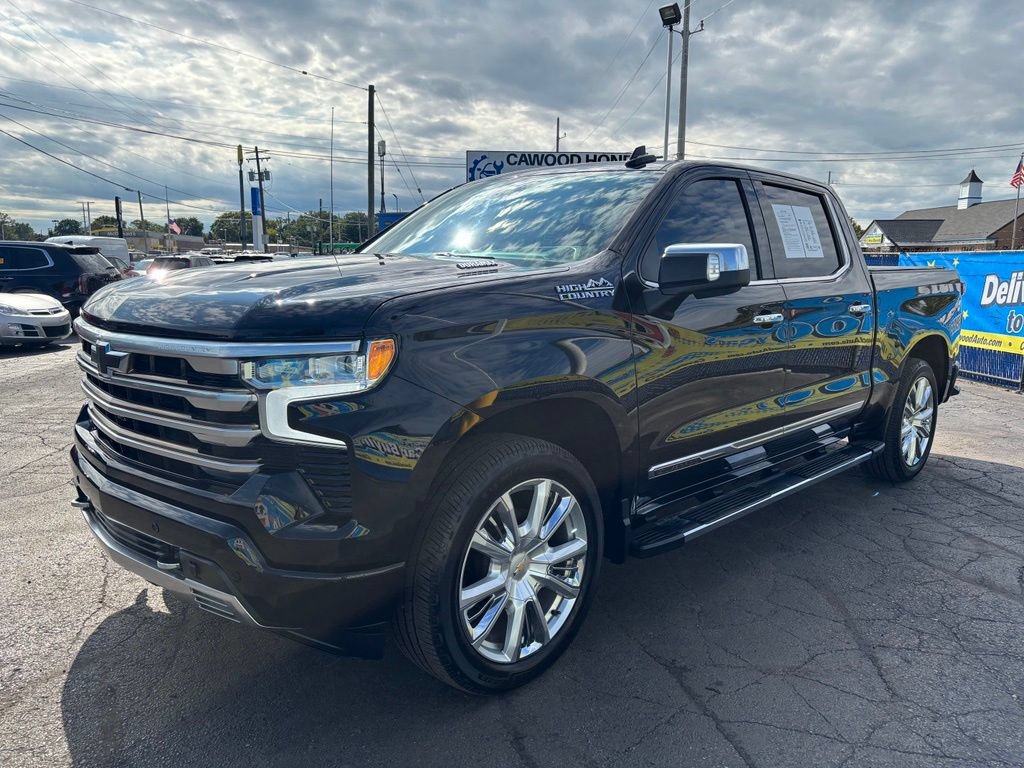 Used 2022 Chevrolet Silverado 1500 High Country w/ High Country Premium Package AWD/4WD image 8