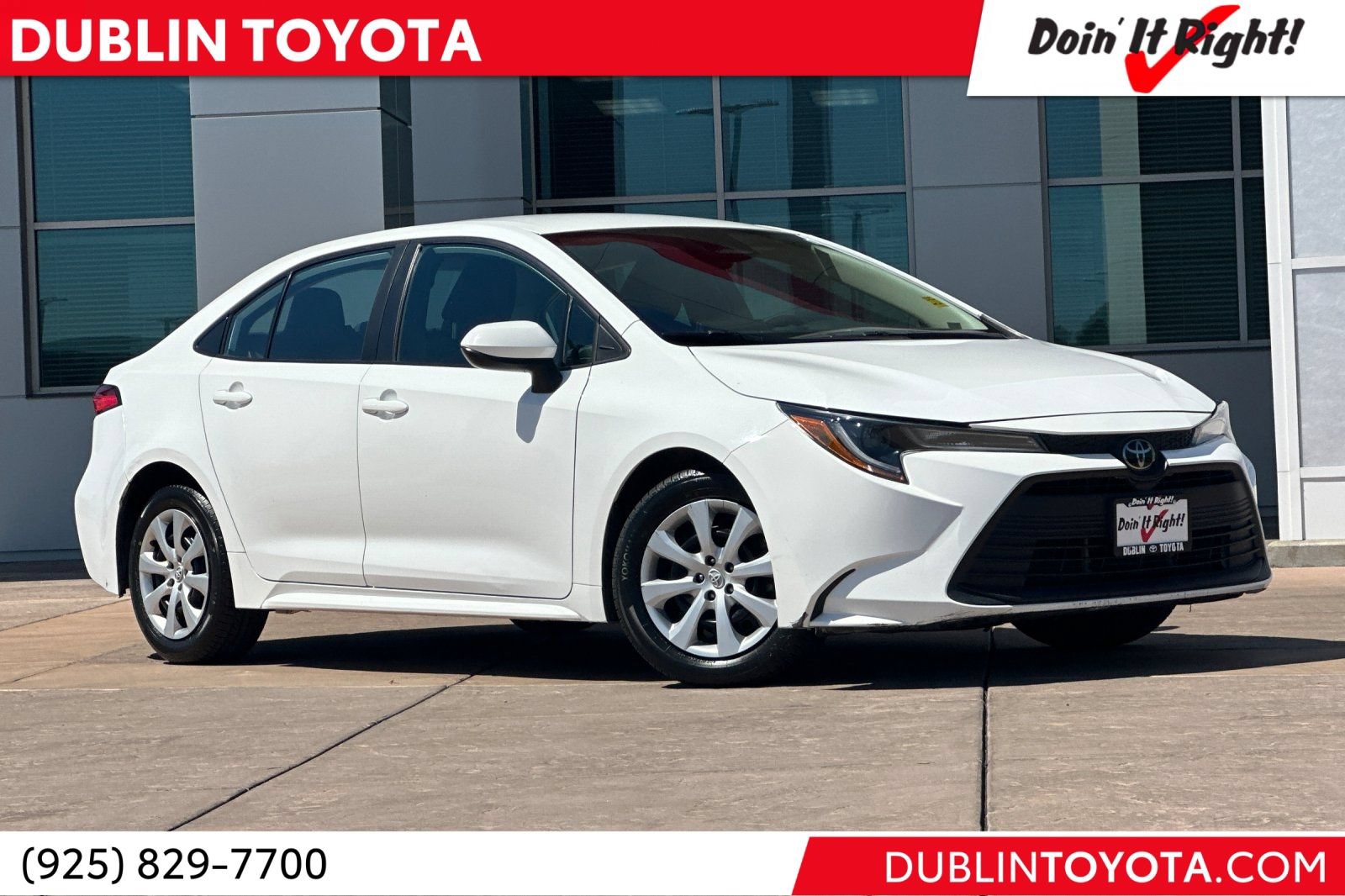 Certified 2024 Toyota Corolla LE FWD image 1
