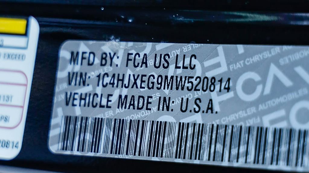 Used 2021 Jeep Wrangler Unlimited Sahara image 33