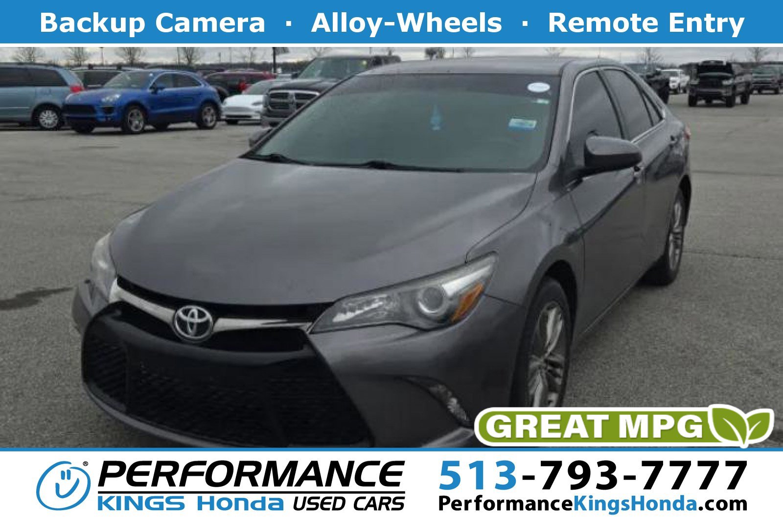 Used 2017 Toyota Camry SE image 1