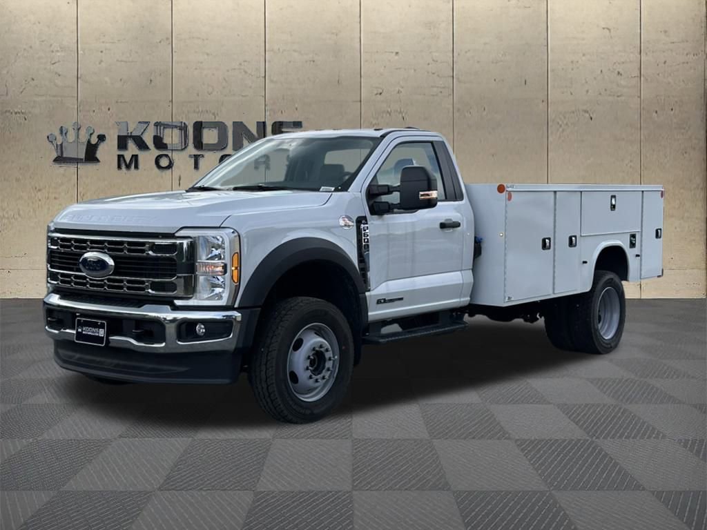 New 2024 Ford F600 4x4 Regular Cab Super Duty w/ Snow Plow Prep Package image 1