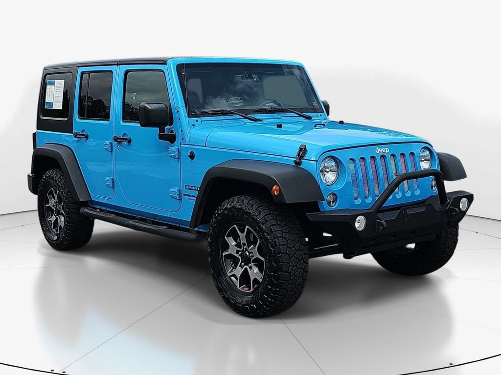 Used 2017 Jeep Wrangler Unlimited Sport w/ Quick Order Package 24S AWD/4WD image 3