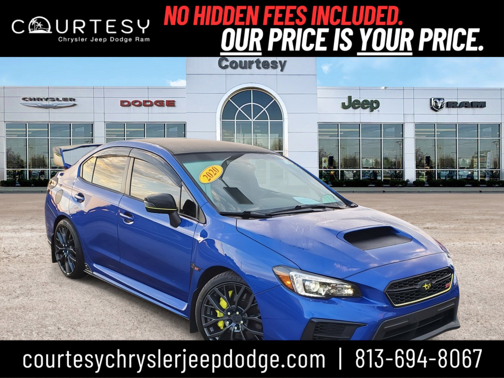 Used 2020 Subaru WRX STI