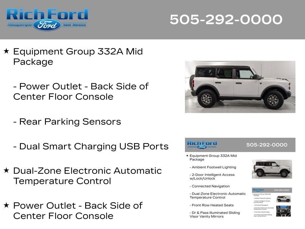 Certified 2025 Ford Bronco Badlands AWD/4WD image 24