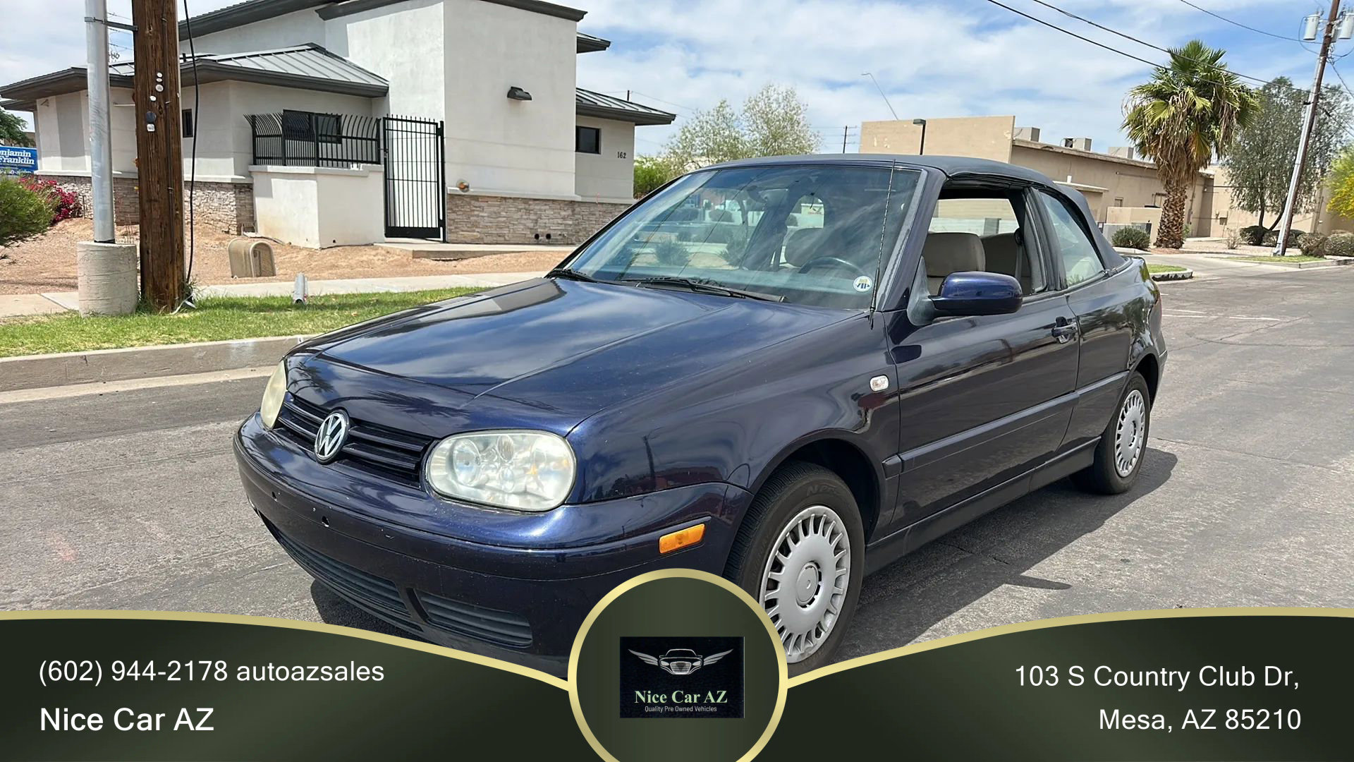 Used 2002 Volkswagen Cabrio GLS image 1