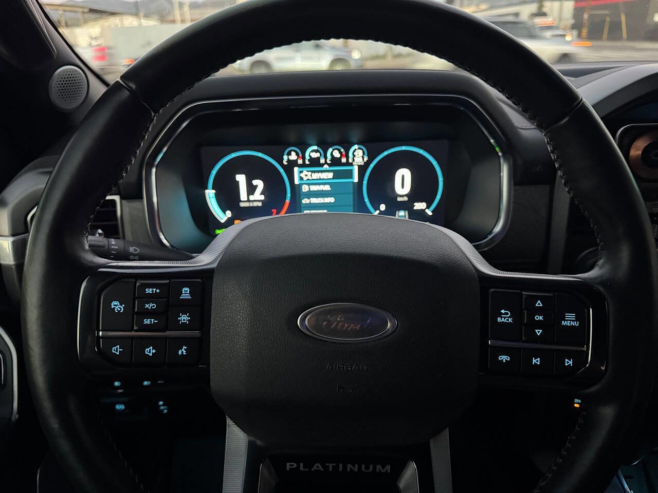 Used 2021 Ford F150 Platinum w/ Max Trailer Tow Package image 18