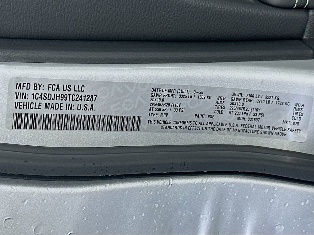 New 2026 Dodge Durango SRT Hellcat image 19