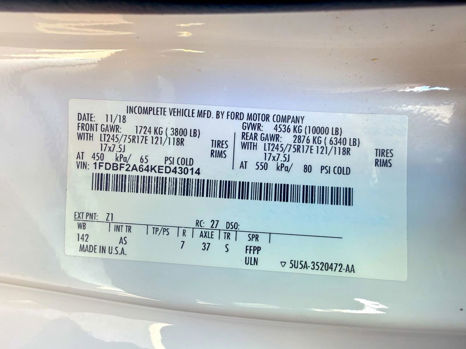 Used 2019 Ford F250 XL RWD image 35