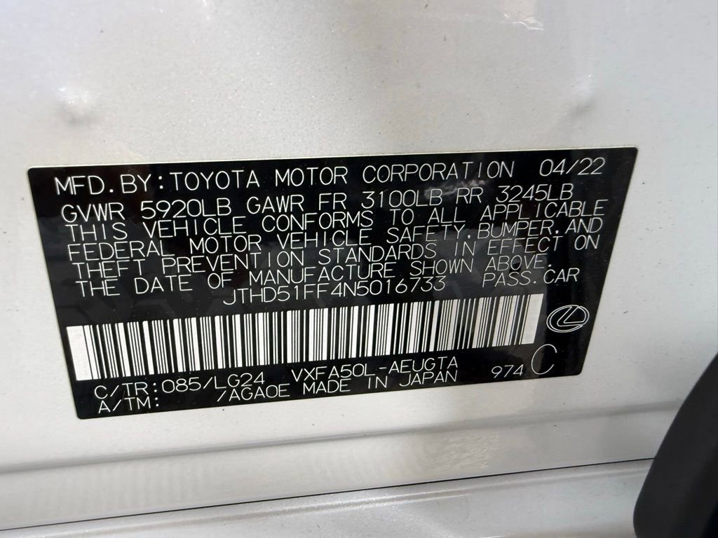 Used 2022 Lexus LS 500 w/ Interior Upgrade Package RWD image 21