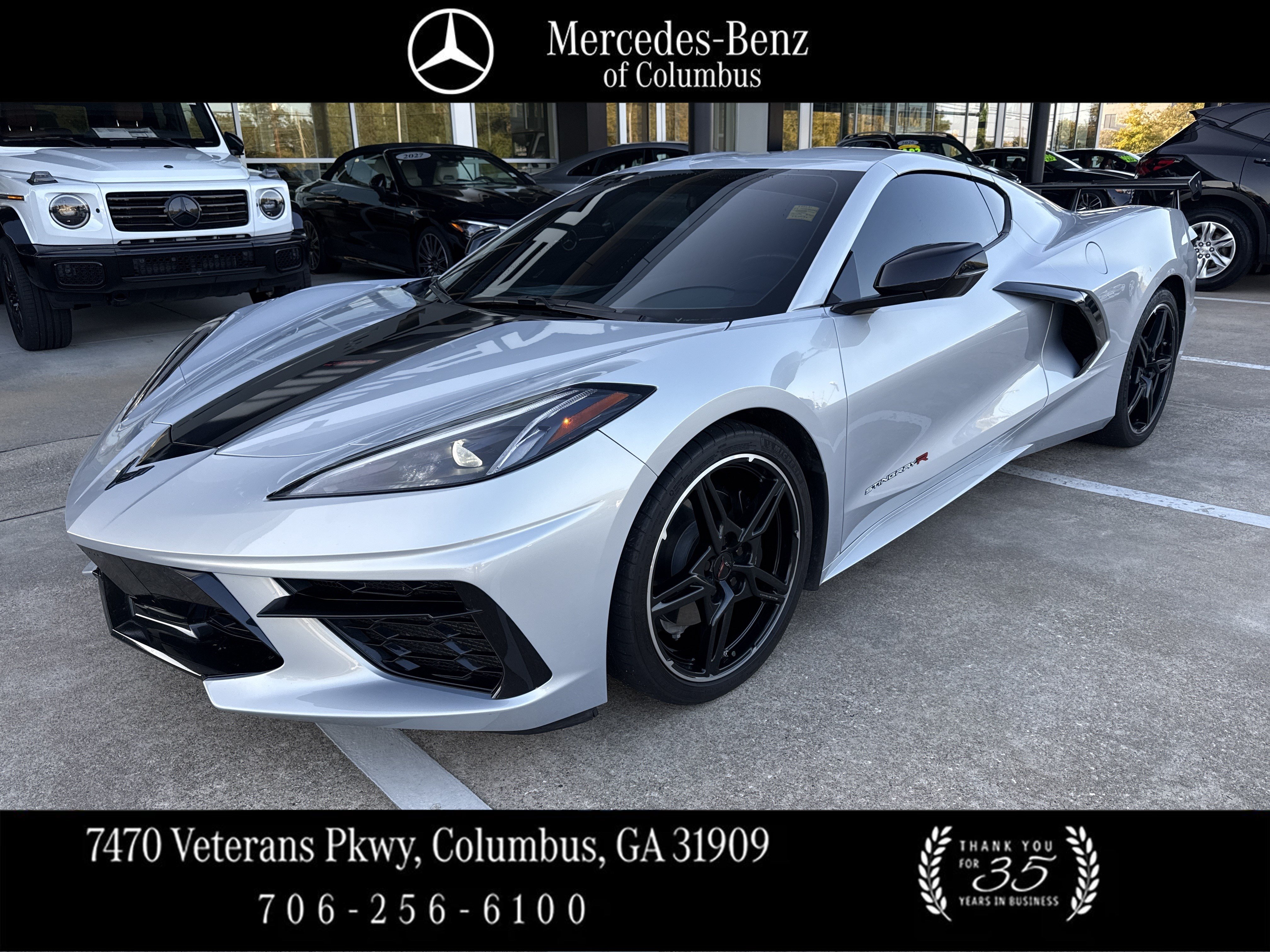 Used 2023 Chevrolet Corvette Stingray Coupe w/ Engine Appearance Package