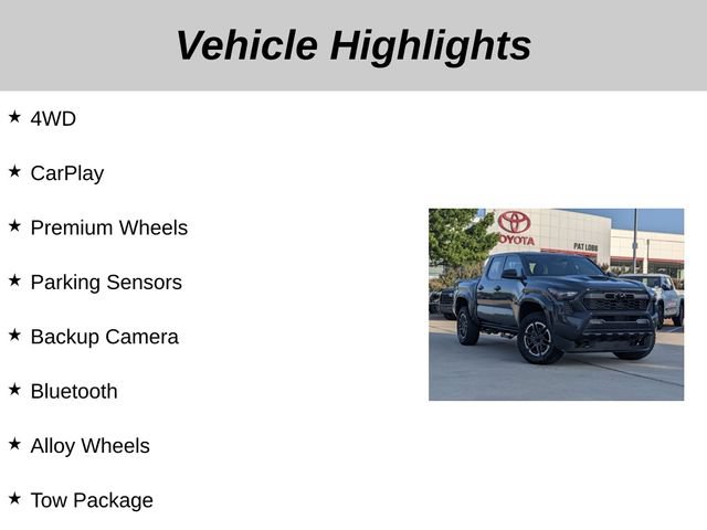 Used 2025 Toyota Tacoma TRD Sport AWD/4WD image 5
