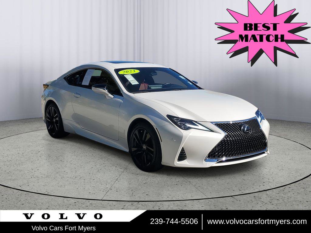 Used 2023 Lexus RC 350 w/ Premium Package