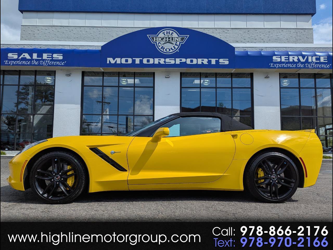 Used 2015 Chevrolet Corvette Stingray Convertible w/ 2LT Preferred Equipment Group RWD image 1