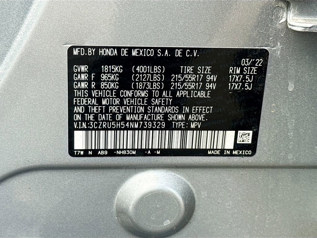 Used 2022 Honda HR-V EX image 31