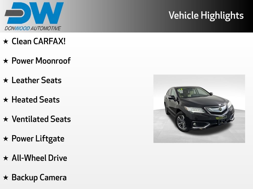 Used 2017 Acura RDX AWD w/ Advance Package image 6