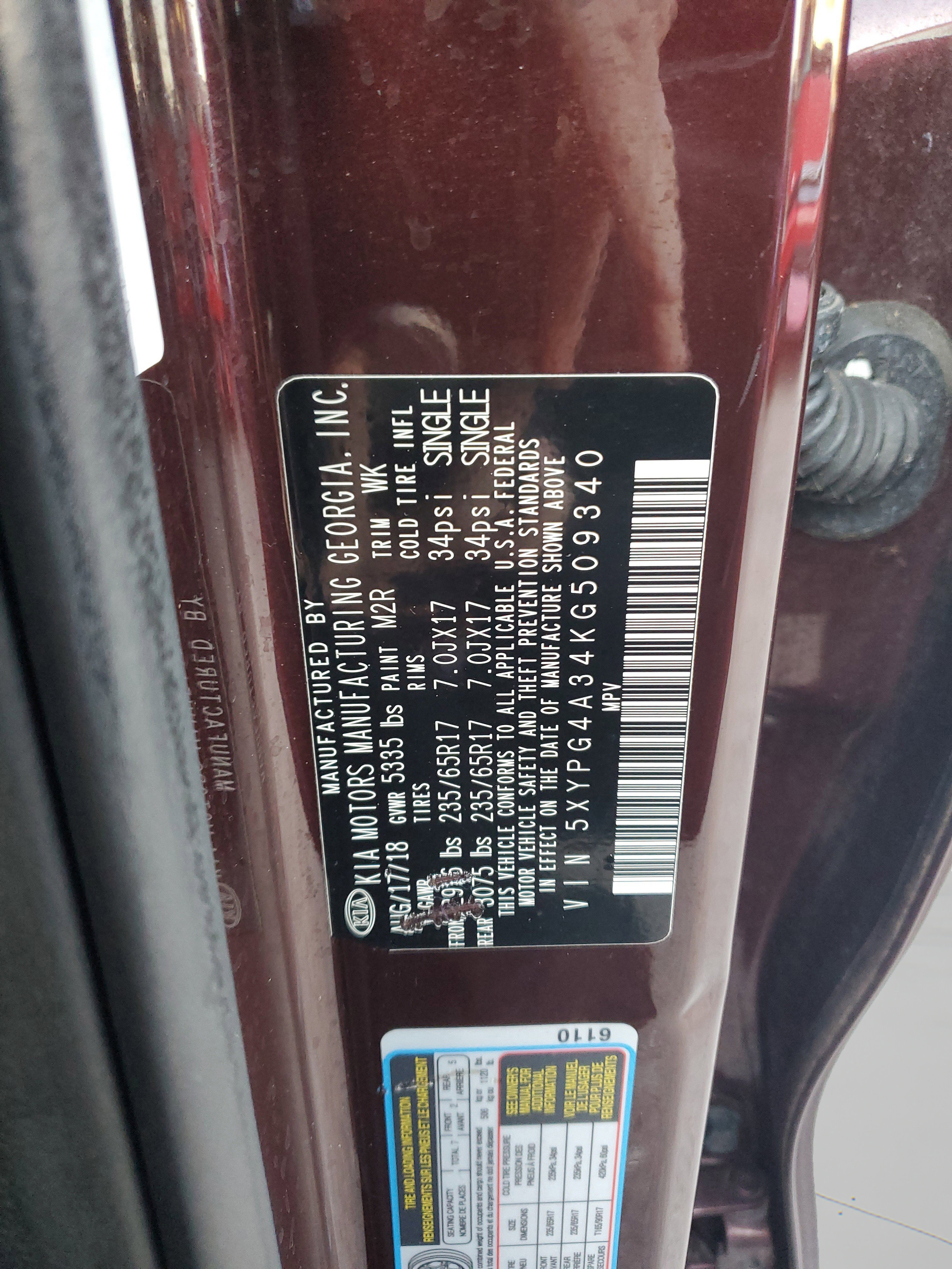 Used 2019 Kia Sorento LX image 28