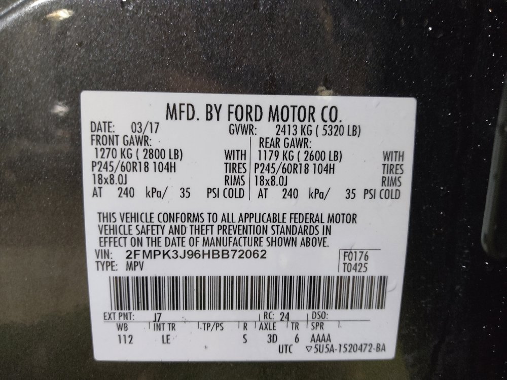 Used 2017 Ford Edge SEL w/ Equipment Group 201A FWD image 33