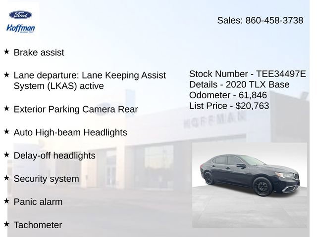 Used 2020 Acura TLX FWD image 25